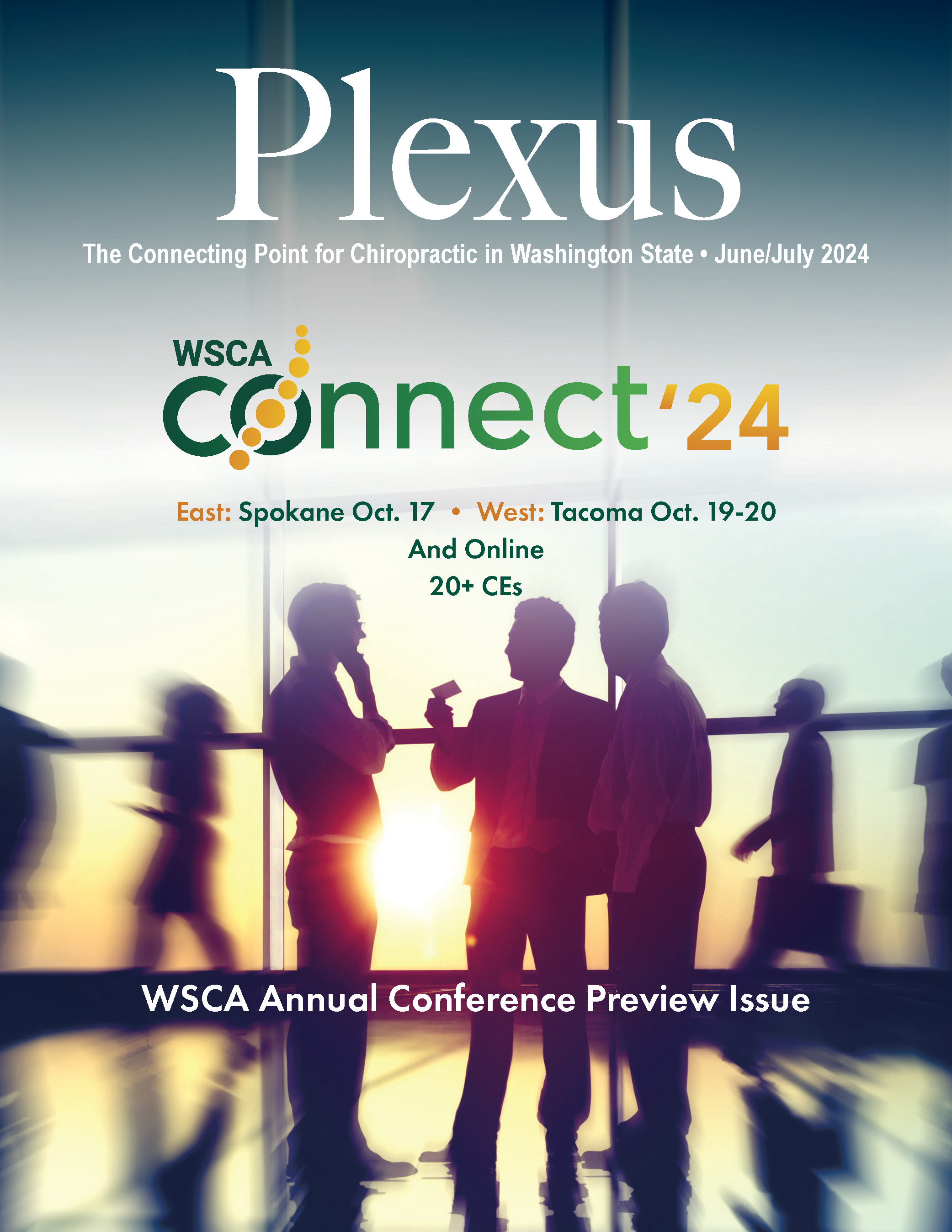 WSCA Plexus Issue April-May 2024, Washington State Legislative Elections 2024 - A Crucial Turning Point for Chiropractors, New WSCA Partnership with Practisync, Understanding Insurance Coverage in Washington Car Collision Cases, and Much More!